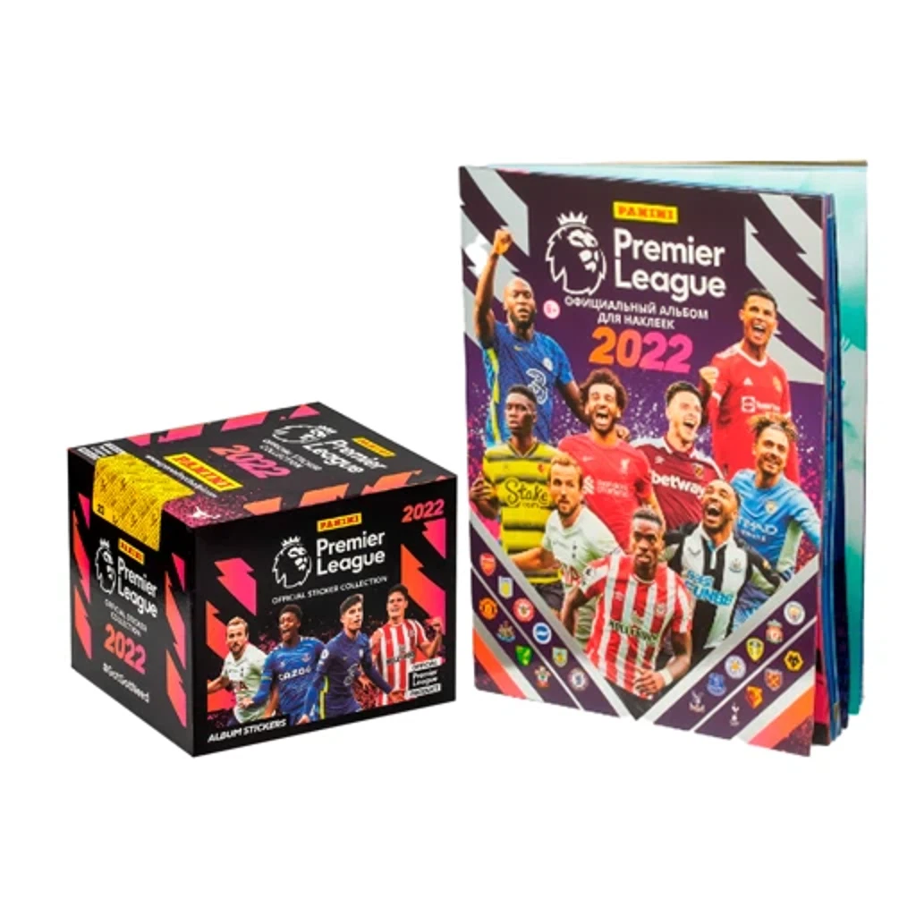 Panini Английская Премьер-Лига 2021-2022. Альбом + блок